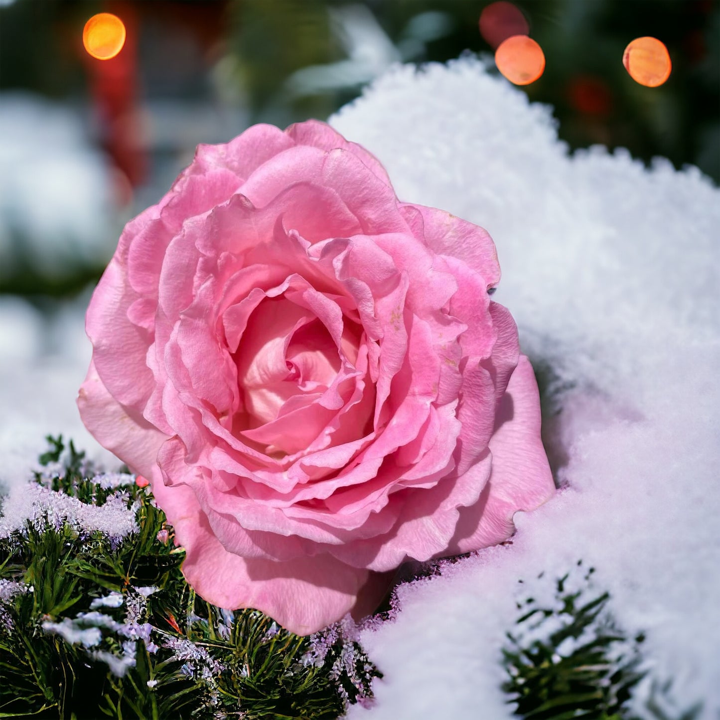 Rien-Bien-Stumbling Potted Rose Plant